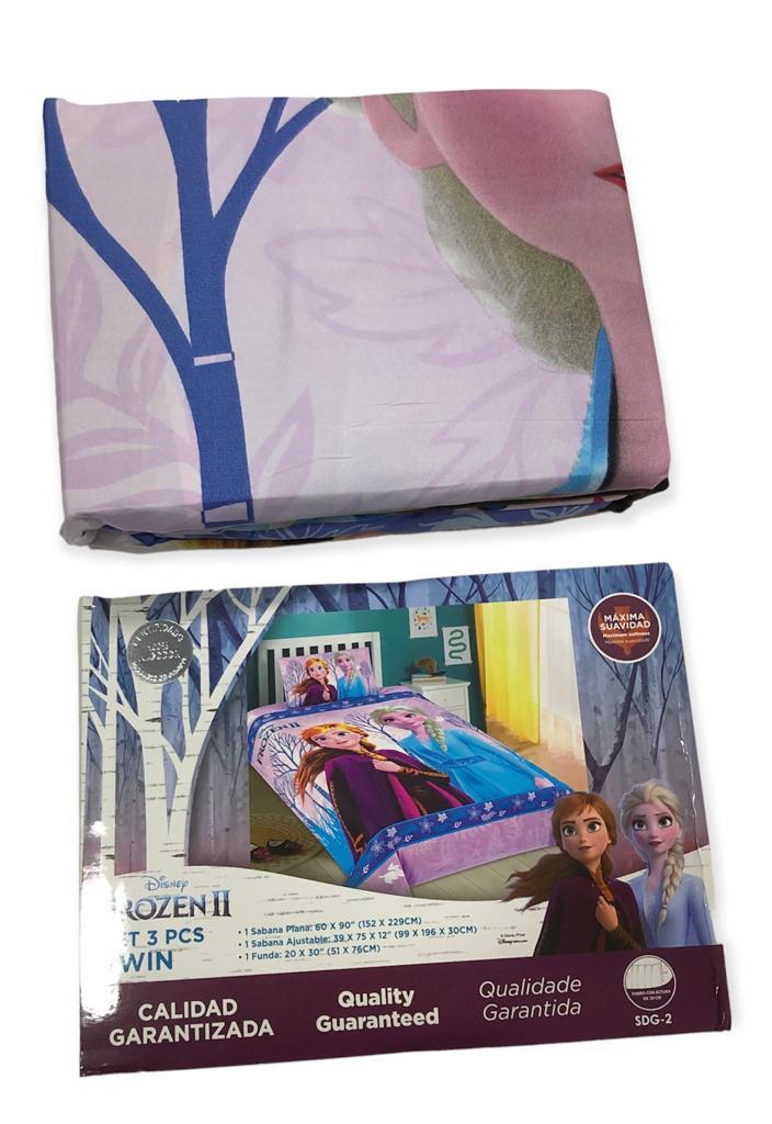 Sabanas Infantiles Disney Frozen 100% Algodón -12-