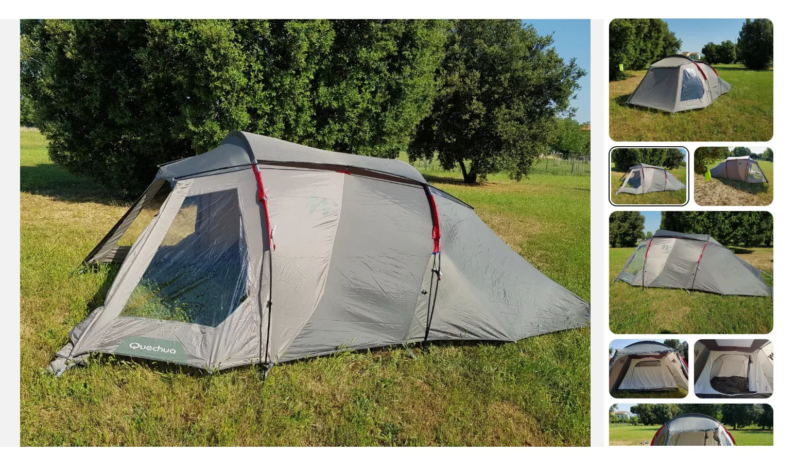 Carpa Quechua, modelo XT 4 Trail para 4 personas